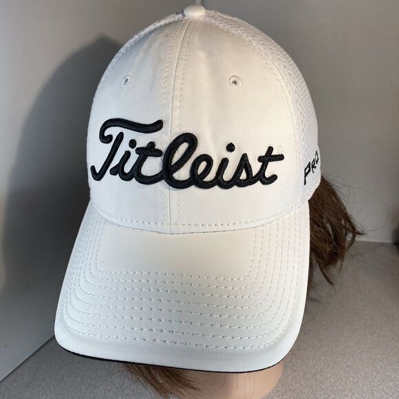 Titleist Golf  Foot Joy Pro V1 Hat Cap New Era White Small-Medium Par Tee - Picture 1 of 7